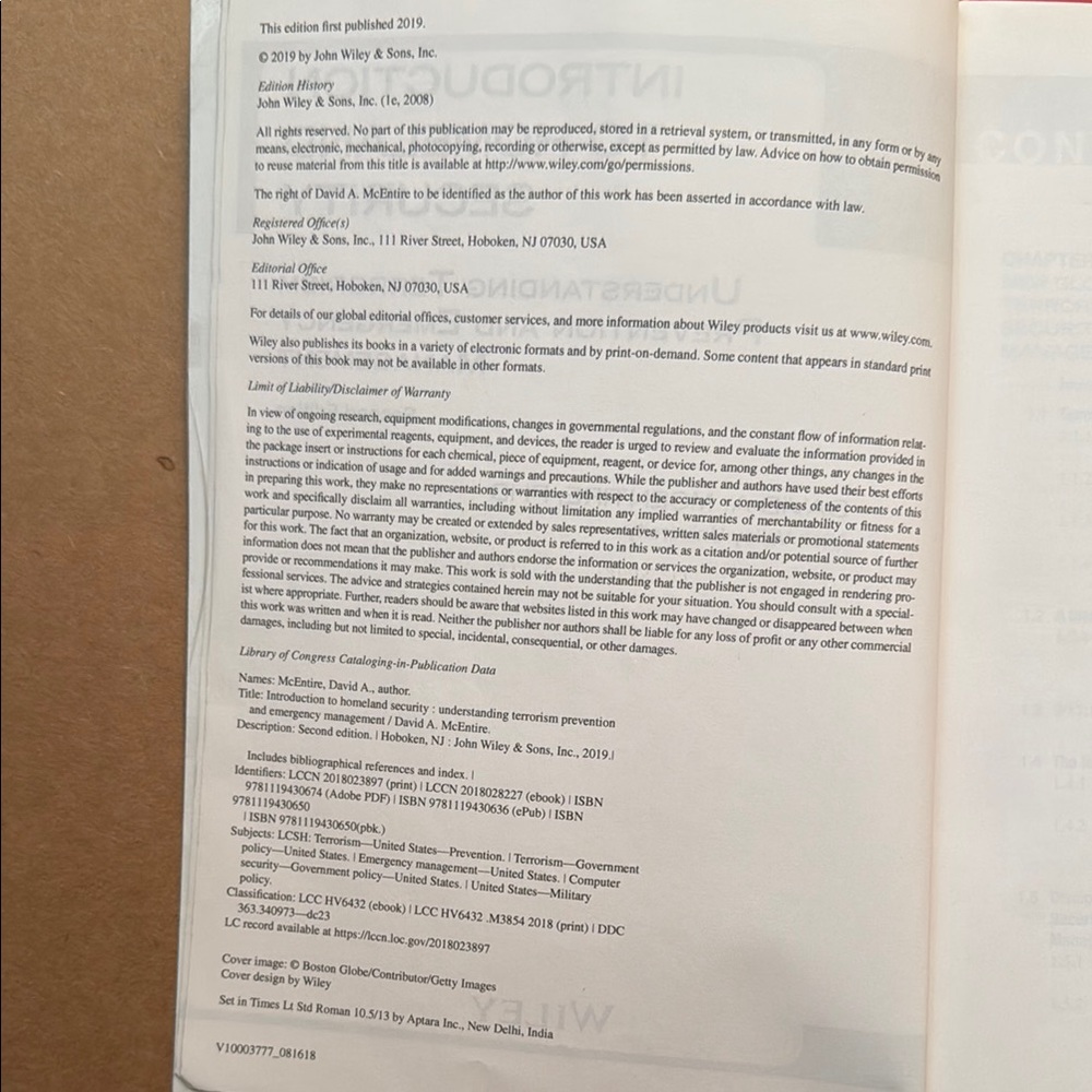 Introduction to Homeland Security - Picture 4 of 5